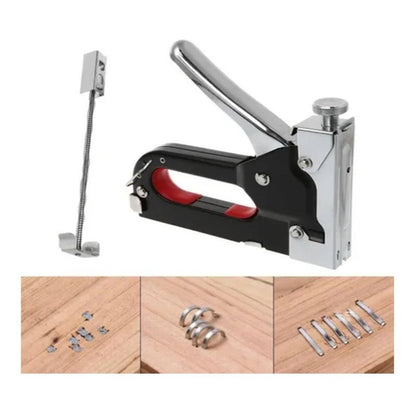 Grapadora Manual Para Tapicería Corchetera Carpintería Grapa