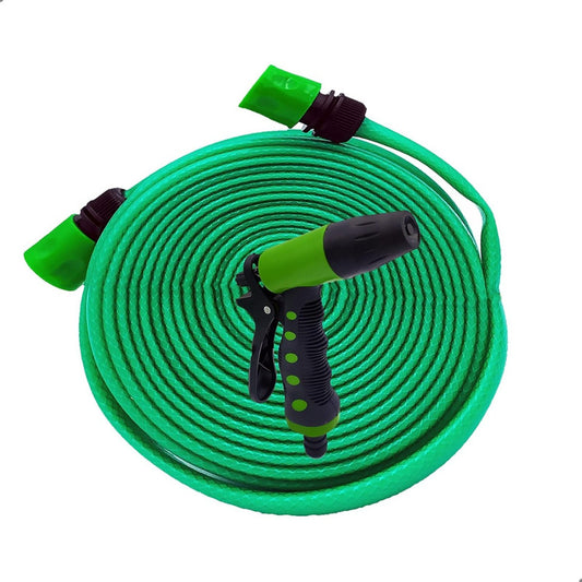 Manguera Jardinera Para Riego Manguera Plana Reforzada 15m