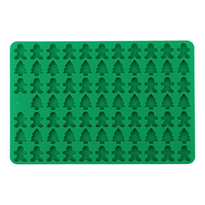 Pack 2 Moldes Silicona Para Chocolate Dulces Moldes Navidad