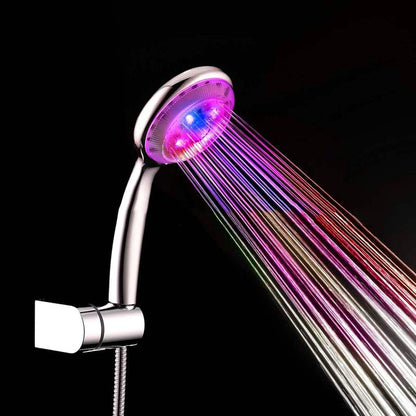 Ducha Telefono Duchas Led Cabezal Multicolor Mango Ducha
