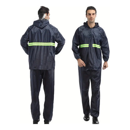 Traje Lluvia Impermeable Trajes De Agua Impermeable 2 Pcs