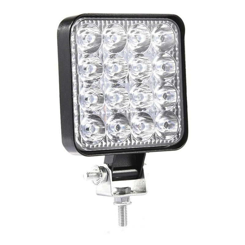 Pack X2 Focos Led Automovil Foco 4x4 Foco Neblineros Led 48w