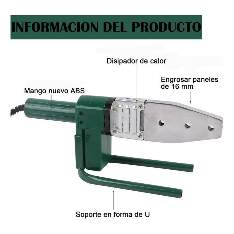 Termofusora Ppr Termofusion Ppr Maquina De Termofusion 1000w