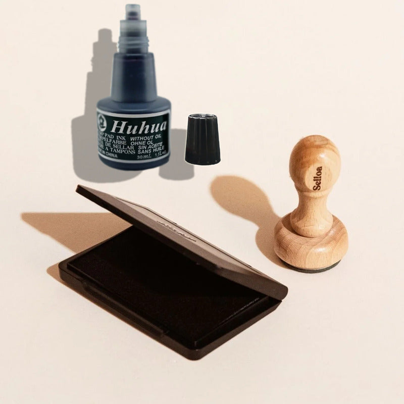 Pack X2 Tinta Timbres Manuales Tinta Para Sello Tinta Tampón