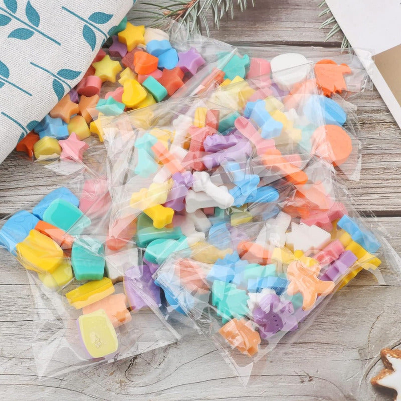 Pack 2 Moldes Silicona Para Chocolate Dulces Moldes Navidad