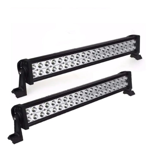 Pack X2 Barra Led 4x4 Neblineros Led Barra 120w Focos Neblin