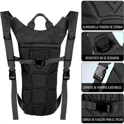 Pack Mochila Para Agua Mochila Camelback Hidratante+bolsa