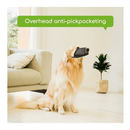 Bozal Para Perros Bozal De Tela Ajustable Grande Mediano