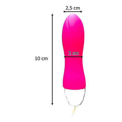 Vibrador Vaginal Anal Consolador Control 10 Movimientos Vibr