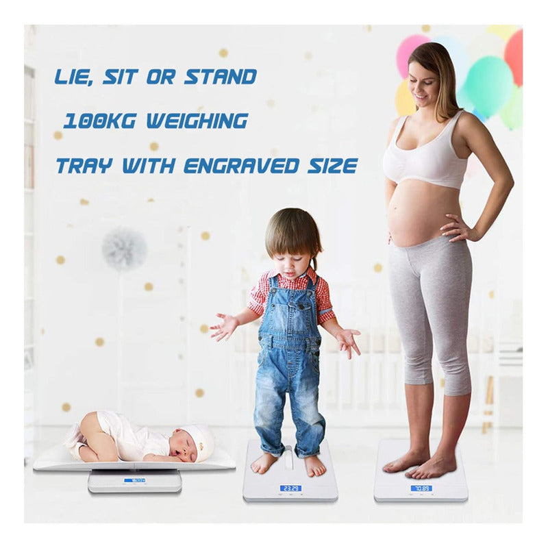 Bascula Digital Bebe Pesas De Baño Digitales Pesa Para Bebe