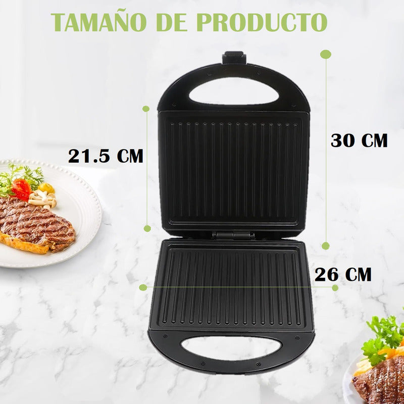 Sandwichera Eléctrica Tostadora Grill Sandwichera Parrilla