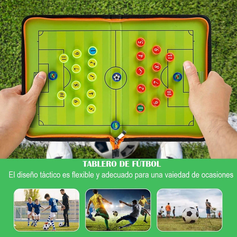 Pizarra Táctica De Futbol Tablero De Entrenamiento Magnético