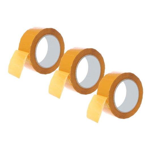Pack X3 Cinta Embalaje Cinta Scoch Para Embalar 150m Huincha