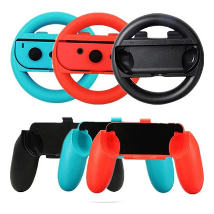 Volante Control Mandos Para Nintendo Tipo Switch Kit 10 En 1