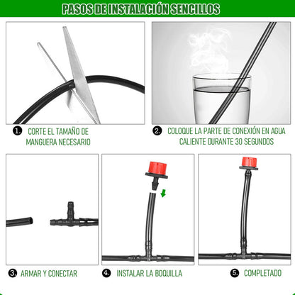 Kit Riego Automatico Riego Automatico Jardin Sistema Riego Arcashopping Kit Sistema Riego Automatico Regadores Automaticos Regadores Jardin
