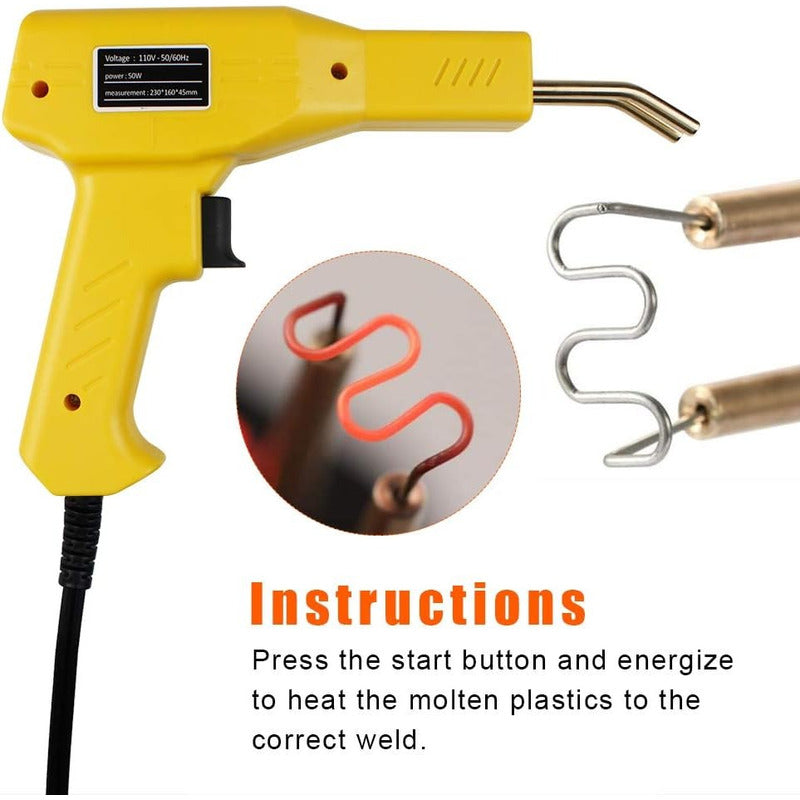 Soldadora De Plástico Maquina Engrapadora Caliente 50w