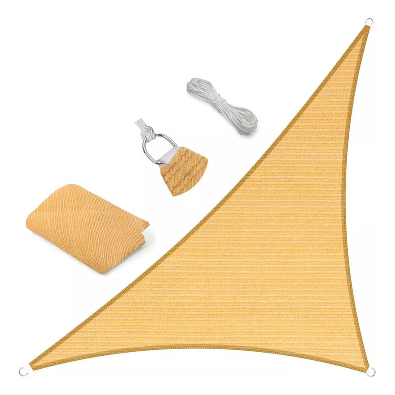 Toldo Vela Triangular Toldo Vela Impermeable Terraza 5x5x5m