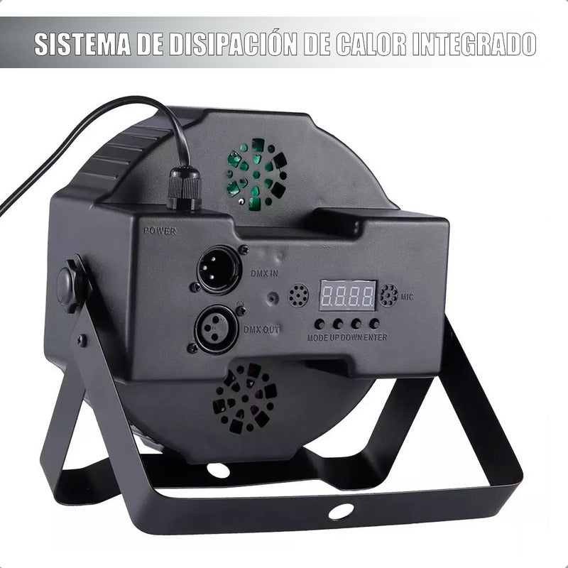 Luz Elestrodoscopica De Fiesta Luz Robotica Led 36 Led Dj