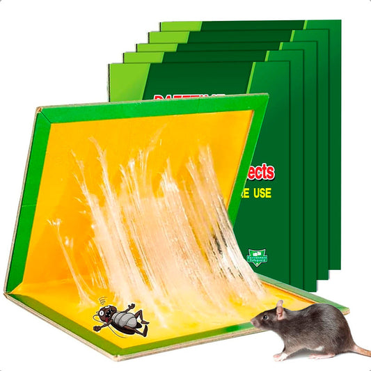 Pack X5 Trampa Para Ratas Adhesivo Ratones Trampa Insectos