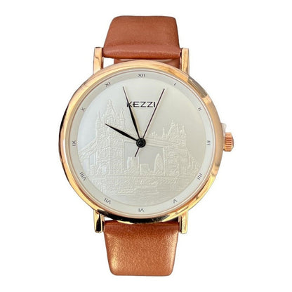 Reloj De Pulsera Análogo De Mujer Reloj Kezzi Casual Elegant