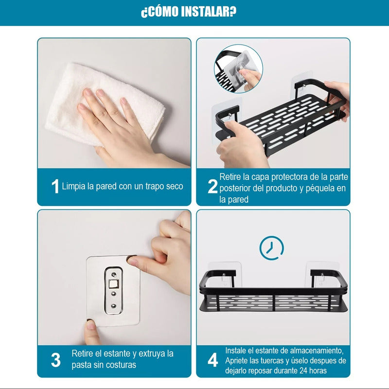 Pack X2 Organizadores Para Ducha Organizador Baño Ducha
