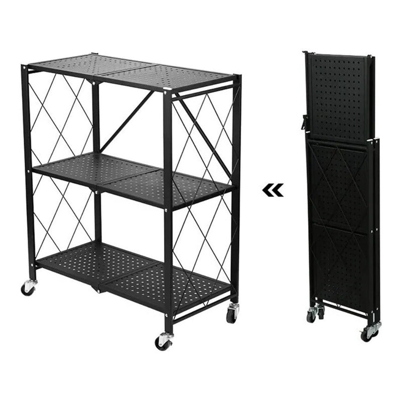 Estante Organizador 3 Niveles Carrito Organizador Con Ruedas