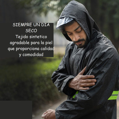 Traje Lluvia Impermeable Trajes De Agua Impermeable 2 Pcs