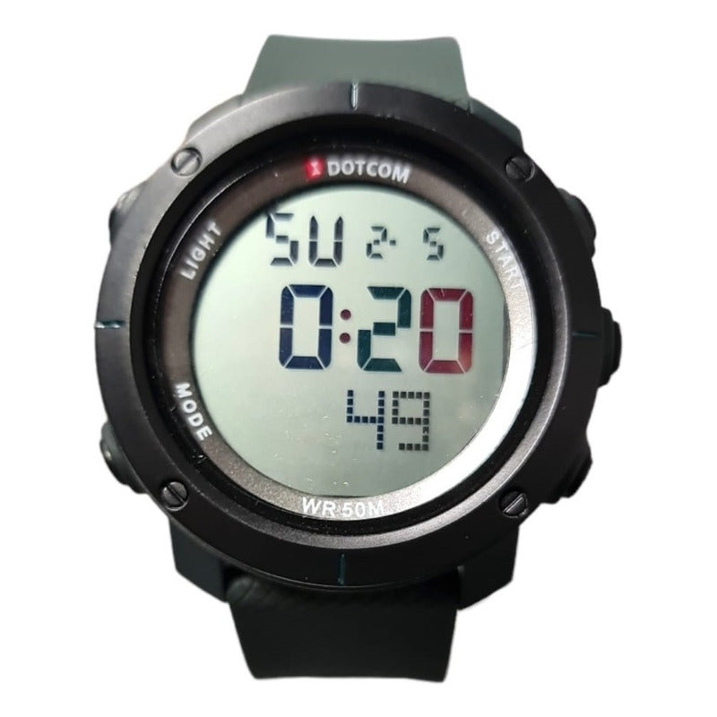 Reloj Deportivo Digital Para Hombres Impermeable 50 Atm