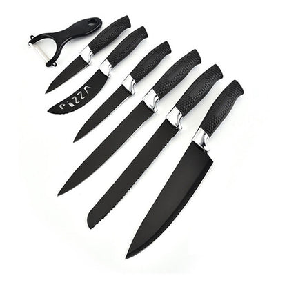 Set Cuchillos 7 Pcs Juegos Cuchillos Cuchillo Asado Cocina
