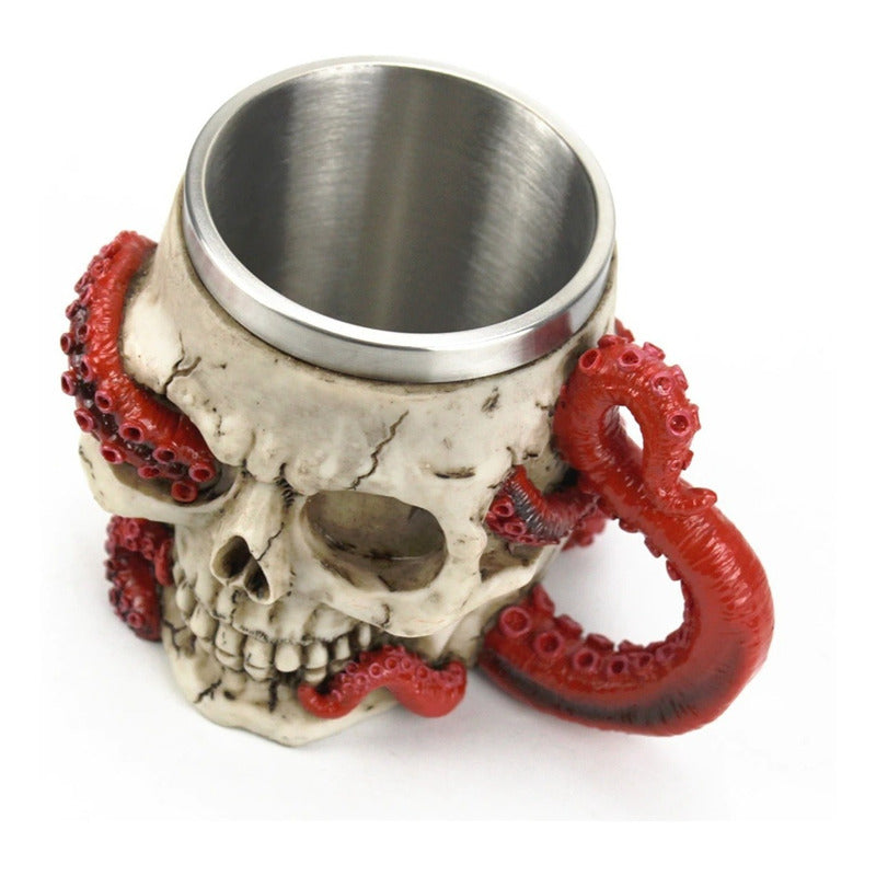 Tazon Grande Tazon Kraken Tazon Calavera Mug Acero Inox