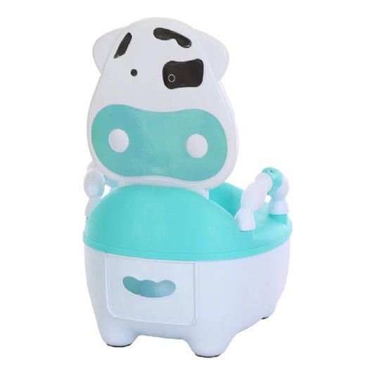 Pelela Baño Niños Aprendizaje Tipo Wc Animales Infantil Color Verde