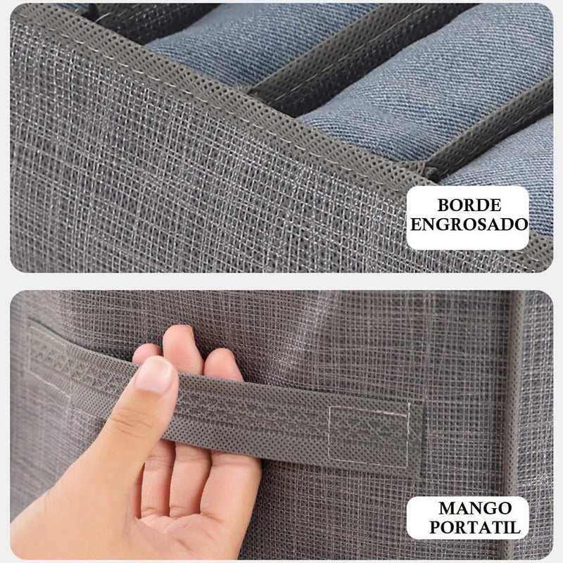 Pack X3 Organizador De Ropa De 9 Divisiones Ropa Interior