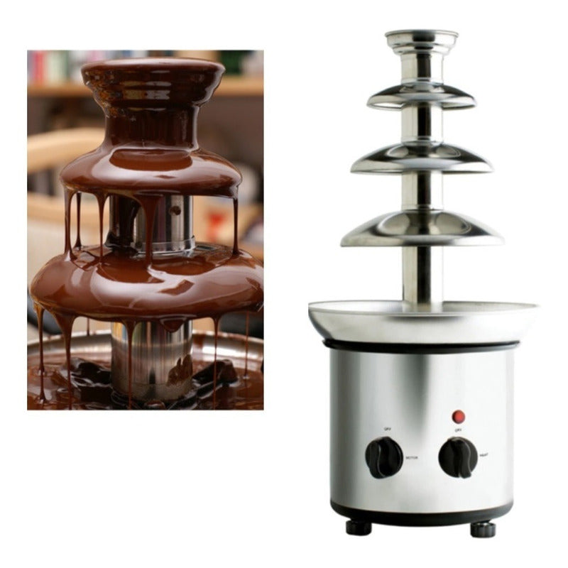 Cascada De Chocolate Maquina Derretir Chocolate Fondue Acero