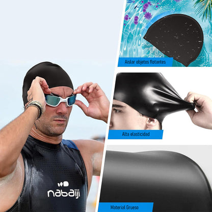 Pack X2 Gorra Natacion Gorros De Natacion Gorro Baño Piscina