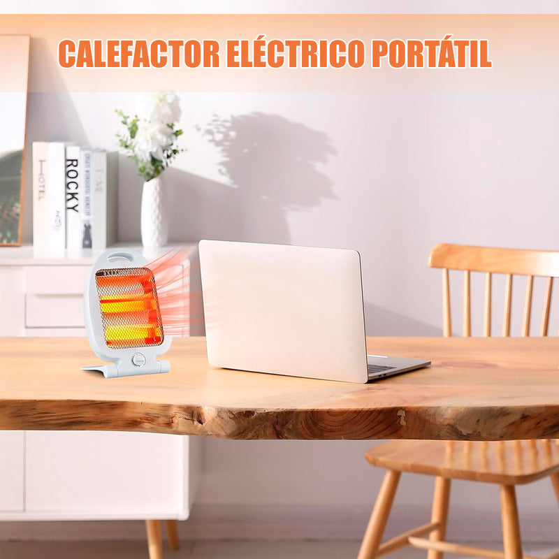 Calefactor Electrico Calefaccion Calentador Electrico Portatil Calefactor Electrico Bajo Consumo Termostato Ajustable Calentador Portatil