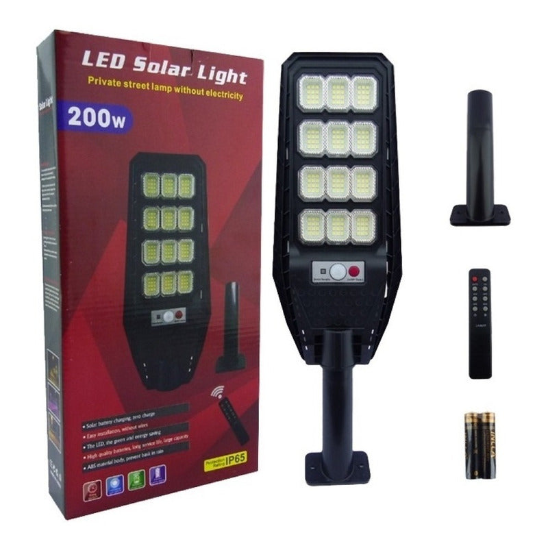 Pack X3 Foco Solar 200w Focos Solares Led Foco Solar Potente