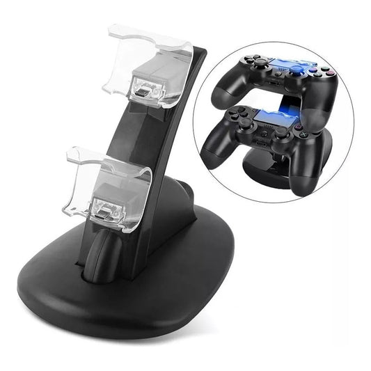 Cargador Doble Control Ps4 Cargador De Joystick Mando Ps4 Arcashopping Cargador Para Joystick Ps4 Organizador De Juegos Ps4 Accesorio Ps4 Soporte Dual