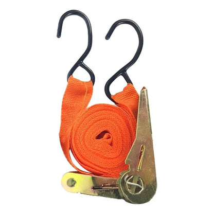 Eslinga Amarre 6m Con Rachet Linga De Carga Para Camioneta