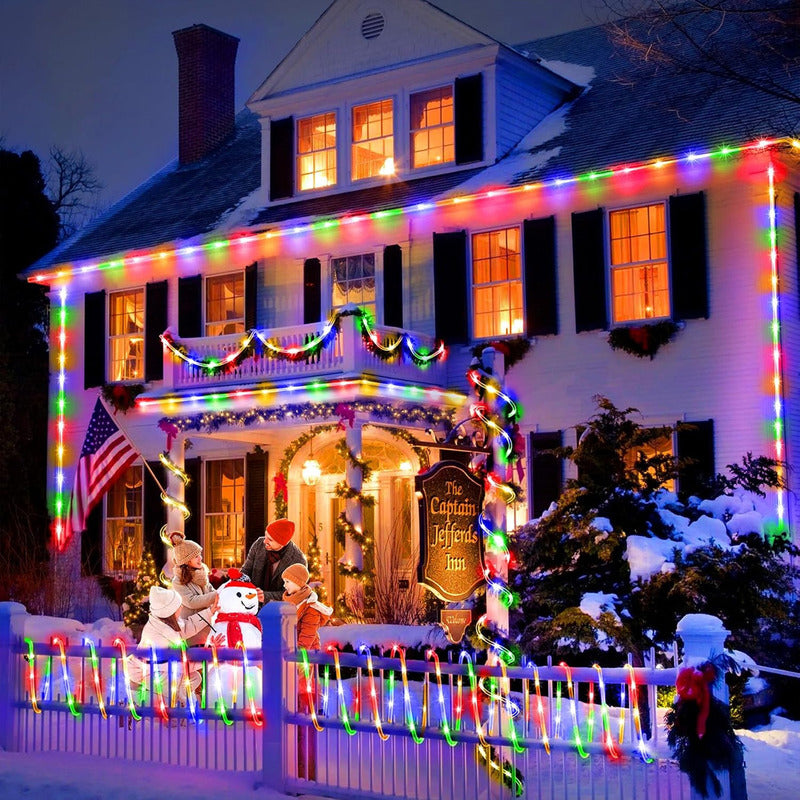 Manguera Led 5 M 8 Secuencias Luces Led De Navidad Luz Led