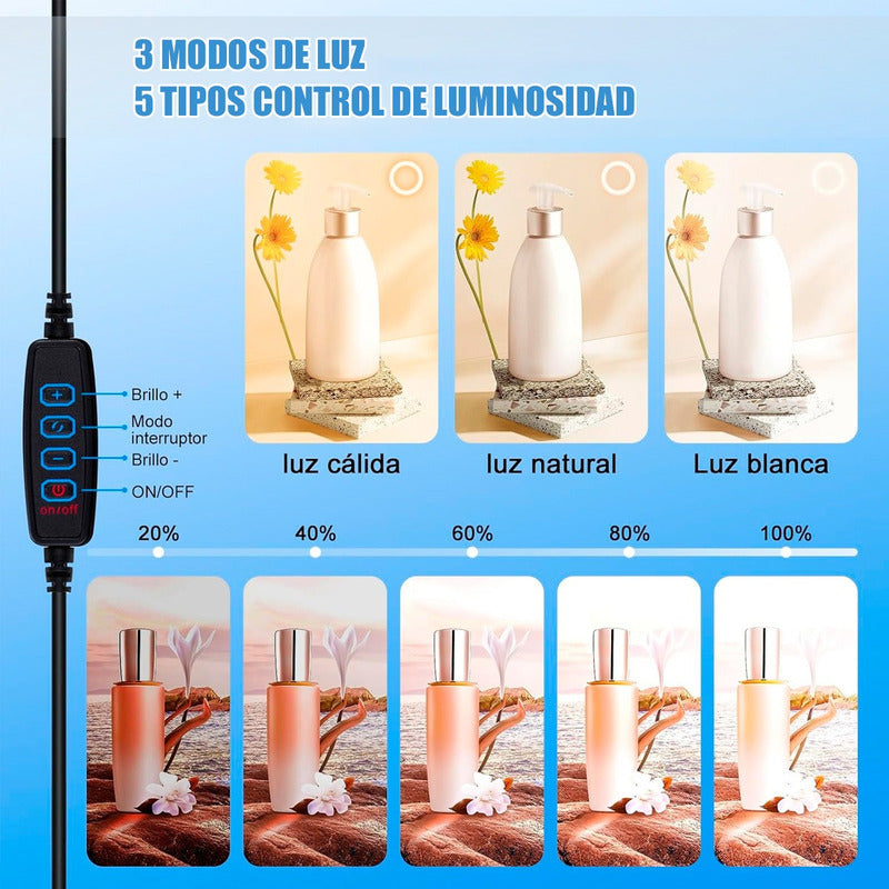 Mini Estudio Fotografico Led Caja Fotografica Led Plegable