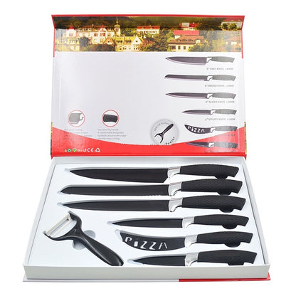Set Cuchillos 7 Pcs Juegos Cuchillos Cuchillo Asado Cocina