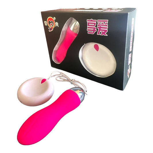 Vibrador Vaginal Anal Consolador Control 10 Movimientos Vibr Color Fucsia