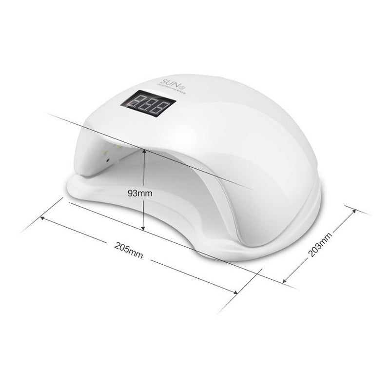 Lampara Led Uñas Secador De Uñas Esmalte Permanente 48w Sun5
