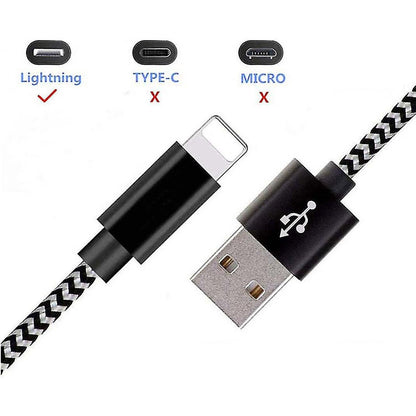 Cable Para Lightning Usb Cable Carga Rapida 3 Metros