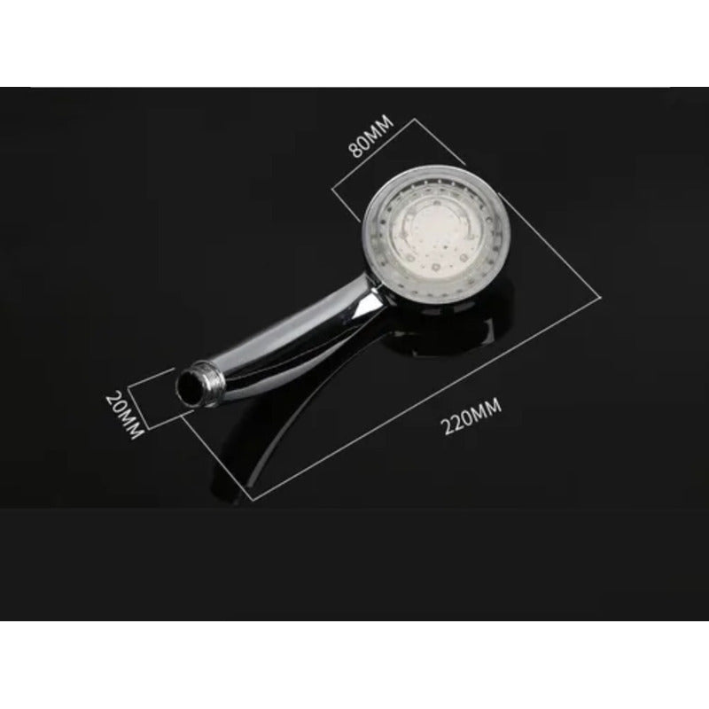 Ducha Telefono Duchas Led Cabezal Multicolor Mango Ducha