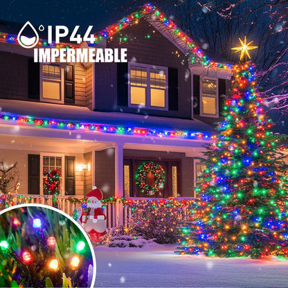Luces De Navidad Guirnalda 100 Led Multicolor