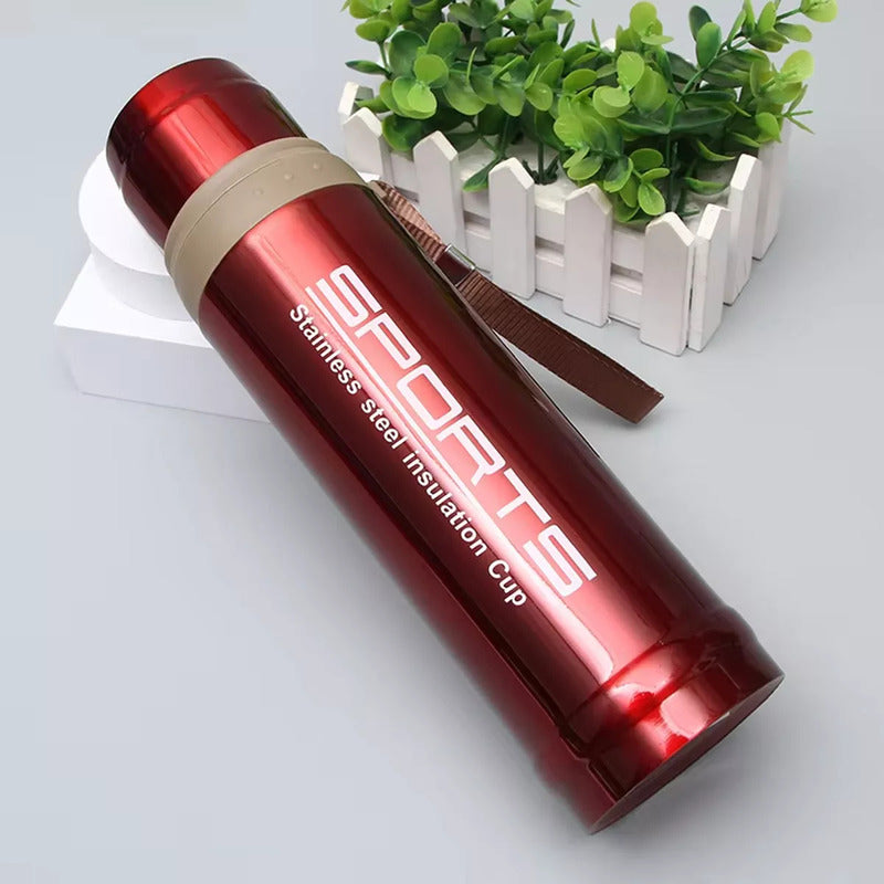 Recipiente Termico Acero Inoxidable Rojo Vaso Cilindrico Termico Termo Agua Y Cafe Caliente 750ml Recipiente Bebidas Frias Rojo Arcashopping Vaso Termico Para Cafe Termo Agua Caliente 750ml Portatil