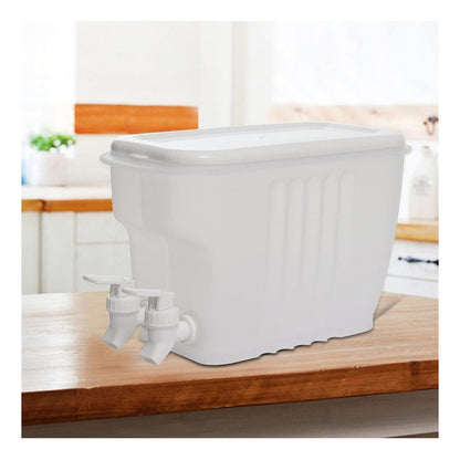 Jarra Dispensadora Doble Grifo Jarras Jugo Agua 3,5l Bebidas