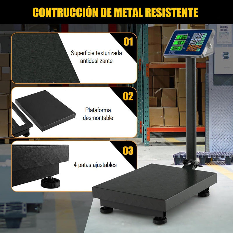 Balanza Digital 350 Kg Balanza Comercial Balanzas Digitales