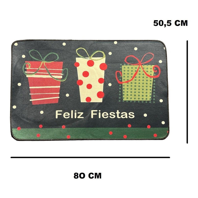 Set Fundas De Navidad Baño Cosas Navideñas Fundas Navidad